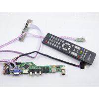 kit for LP156WH4 TL panel 1366X768 Controller board Kit remote 40pin LVDS LG display TV AV USB HDMI-compatible DVI VGA LED LCD Cables