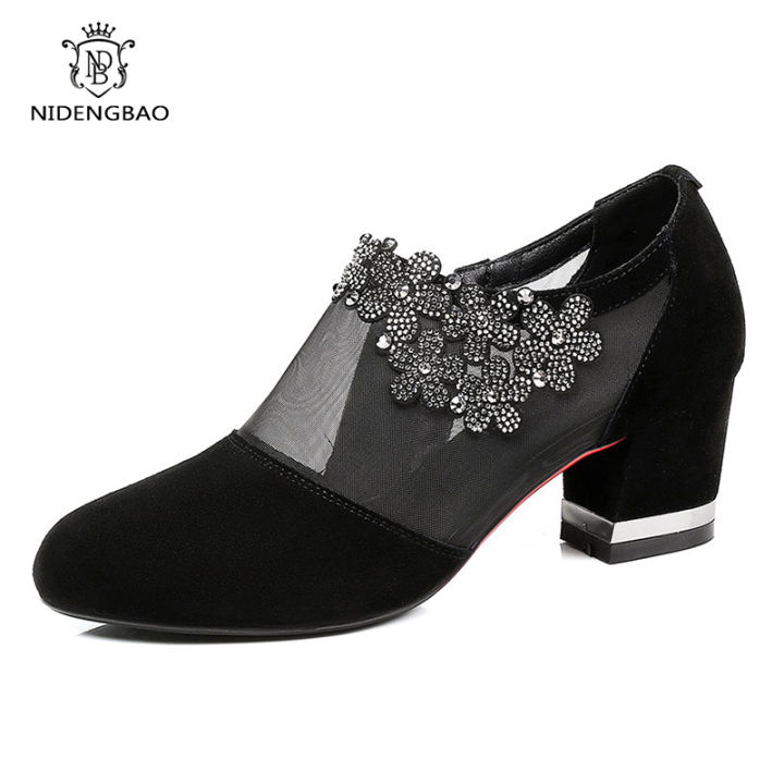 fashion-women-shoes-sexy-black-hollow-mesh-pointed-heels-female-elegant-flower-shaped-rhinestone-ornament-footwear-ladies-35-43