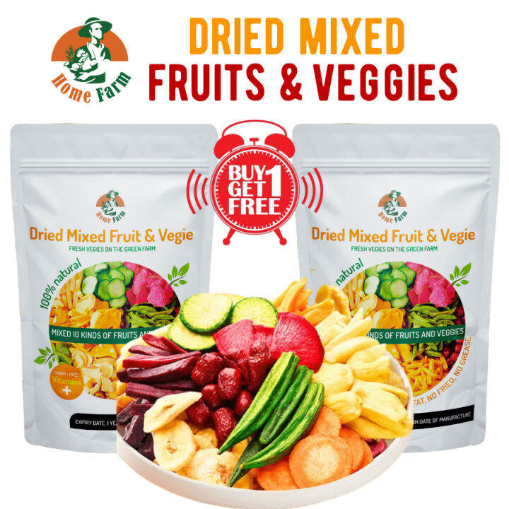 ☆HOMEFARM Dried fruits and vegetables snacks Mix Healthy 11 types Dried