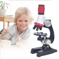 【LA】กล้องจุลทรรศน์สำหรับเด็กสายวิทย์ สเต็ม Microscope educational series with LED 1200X เหมาะกับเด็กปฐมวัยขึ้นไป [ใช้สำหรับการสังเกตช่องหู / / ห้องปฏิบัติการวิจัย / ชิ้นส่วนอิเล็กทรอนิกส์ microscope for phone Digital Microscope