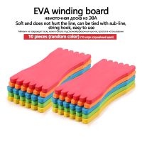 △ 10pcs/lot EVA Foam Fishing Line Plate 8/10/12/15cm Fishing Winding Line Board Fresh Water Fishing Lure Fishing Tools Accessories