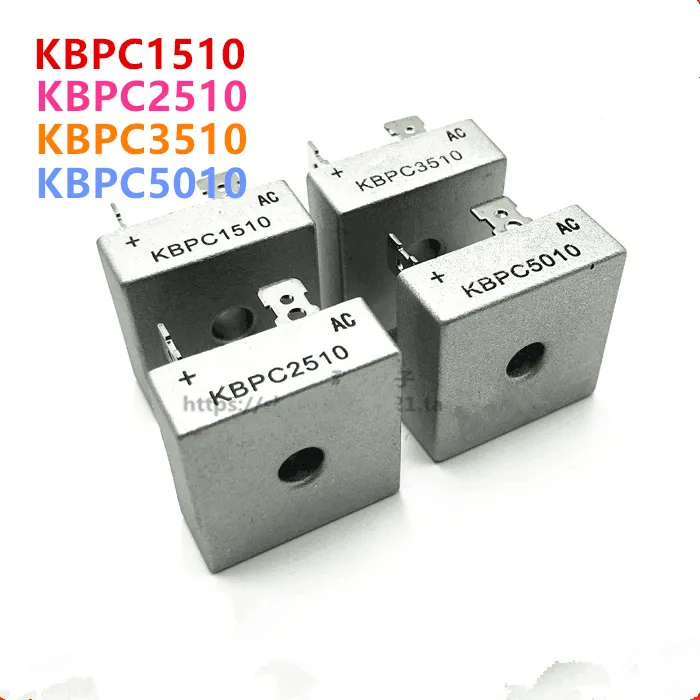 5 PCS KBPC5010 KBPC3510 KBPC2510 KBPC1510 singlephase rectifier bridge Lazada PH