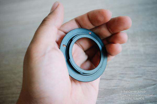 ขาย-adapter-m42-to-nikon-dslr-เเบบมีบ่าปรับรูรับเเสงได้-infinity-focus-ไม่ได้