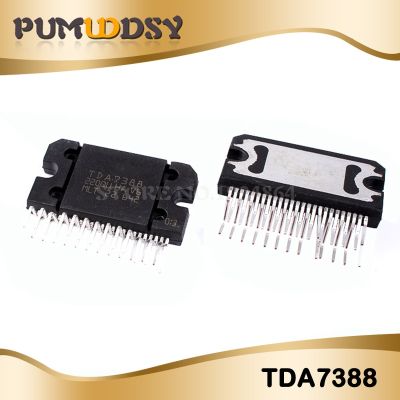 【Free shipping】 2ชิ้น ZIP25 TDA7388 TDA7388A 4 42W Quad Bridge เครื่องขยายเสียงติดรถยนต์วงจรรวมแบบดั้งเดิมใหม่