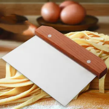 Stainless Steel Noodle Knife Cake Scraper With Scale Pastry