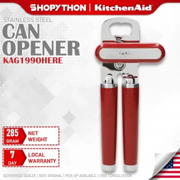 KitchenAid Gourmet Multifunction Can Opener / Bottle Opener, 8.36-Inch,  Passion Red