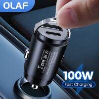 Olaf 100W Car Charger Ports Pull Fast Type C for 13 12 QC3.0