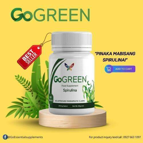Go Green Spirulina (200tabs) Lazada PH