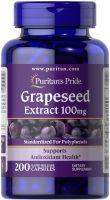 Puritan Grapeseed Extract  สารสกัดเมล็ดองุ่น 100mg 200 เม็ด