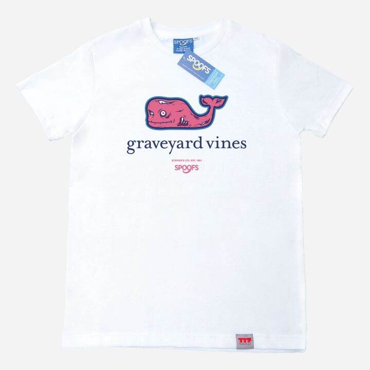 T Shirt Spoofs Graveyard Vines White For Men | Lazada PH