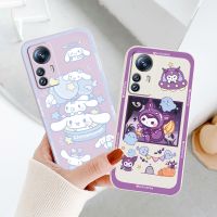 【cold noodles】AnimeKuromi Melody เคสโทรศัพท์น่ารักสำหรับ Xiaomi Mi 12S 12 12X 11i 11T 11 10 10S 10T 9 Pro Lite Ultra 5G Liquid เชือก TPU Cover