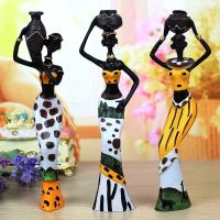 Exotic Doll Resin Crafts Three-Piece Set Fashionable Creative Home Decoration Living Room Bedroom Desktop Decoration Ornaments
