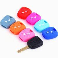 dfgvedvg Silicone Key Car Case Protector Remote Key Cover For Peugeot 107 206 207 307 For Citroen C1 C2 C3 C4 Picasso For Toyota Aygo