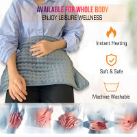 60*30cm Microplush Electric Therapy Heating Pad 4 Level Electric Blanket for Abdomen Waist Back Pain Relief Winter Warmer