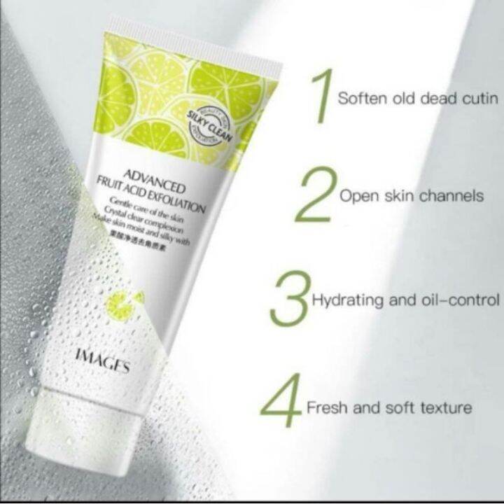 Advanced Fruit Acid Facial Exfoliator Remove Dead Skin Buang Kulit Mati