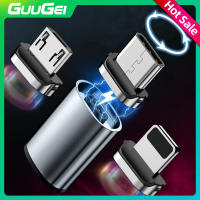 GUUGEI OTG อะแดปเตอร์ M Icro USB Type C แม่เหล็กอะแดปเตอร์สาย USB แม่เหล็กชาร์จเชื่อมต่อ Usb C 3 In 1ชาร์จแปลงสำหรับโทรศัพท์พีซี