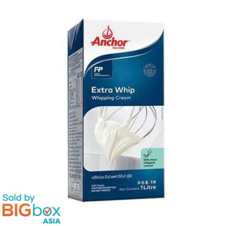 Anchor UHT Dairy Whipping Cream 1L Lazada