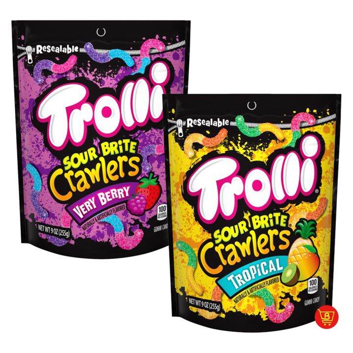 Trolli Sour Brite Crawlers Gummy Candy 255g Lazada PH