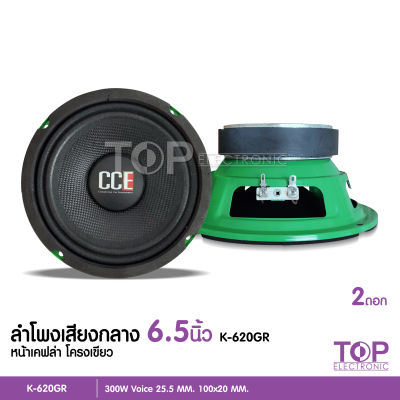 TOP CCEลำโพงรถยนต์เคฟล่า 6.5นิ้วแม่เหล็ก100X20mm.หน้าเคฟล่า หมวกเคฟล่า จำนวน2ดอก งานโมเสียงดี เบสแน่น ส่งจากไทย