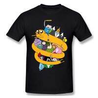 New Fashion Men T-Shirt Adventure Time Series Art Confortable Cotton MenApparel On Various Festivals