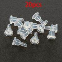 20-40Pcs ยางซิลิโคนหูกลับ Stoppers ห่อหูปลั๊กสำหรับเครื่องประดับทำ DIY ต่างหู Accessories