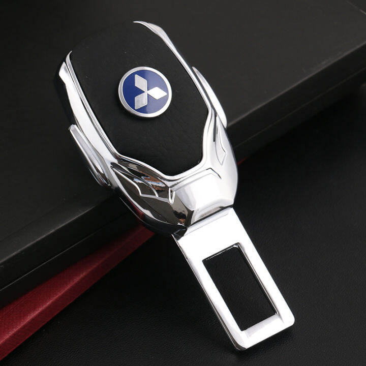 1Pcs Car Safety Seat Belt Buckle Clip Extender Metal Hard Plug Alarm
