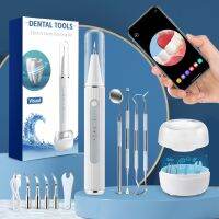 ZZOOI Visual Ultrasonic Irrigator Dental Scaler Calculus Oral Tartar Remover Tooth Stain Cleaner LED Teeth Whitening Cleaning tools