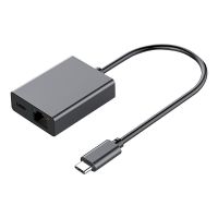 Type C To Ethernet Adapter For Google TV 4K USB Dock Adapter PortableUSB To Ethernet Network Adapter