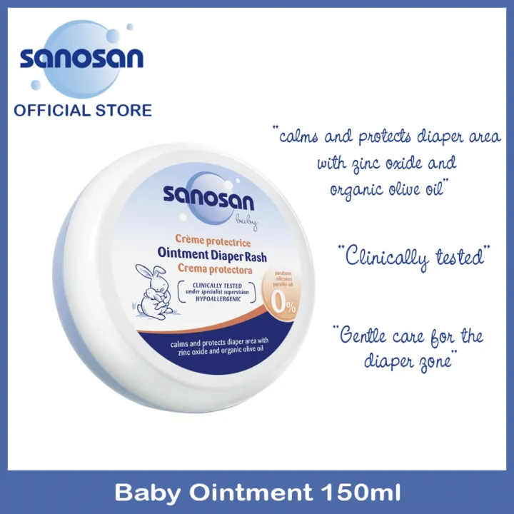 Sanosan Baby Ointment 150ml (Ointment for Diaper Rash) Lazada PH