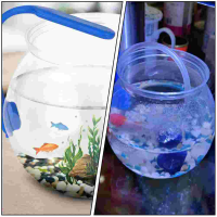 ชามปลาทอง Betta แกลลอน vaseglass Globe Candy เดสก์ท็อป terrariumholder แจกันกลม MINI fishbowl ใส