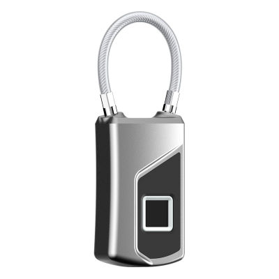L1สมาร์ท Biometric ล็อคลายนิ้วมือ Usb ชาร์จ Anti-Theft Security กุญแจกันน้ำสำหรับกระเป๋าเดินทางประตู
