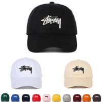 ▲ Stuˉssˉy New Baseball Cap Embroidery Classic Stuˉssˉy Trendy Brand Showing Face Casual Cap for Little Men and Women Couples