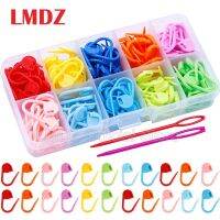 【JH】 LMDZ 150/100/104 Pcs Locking Markers Colorful Plastic Knitting Crochet Needle Clip