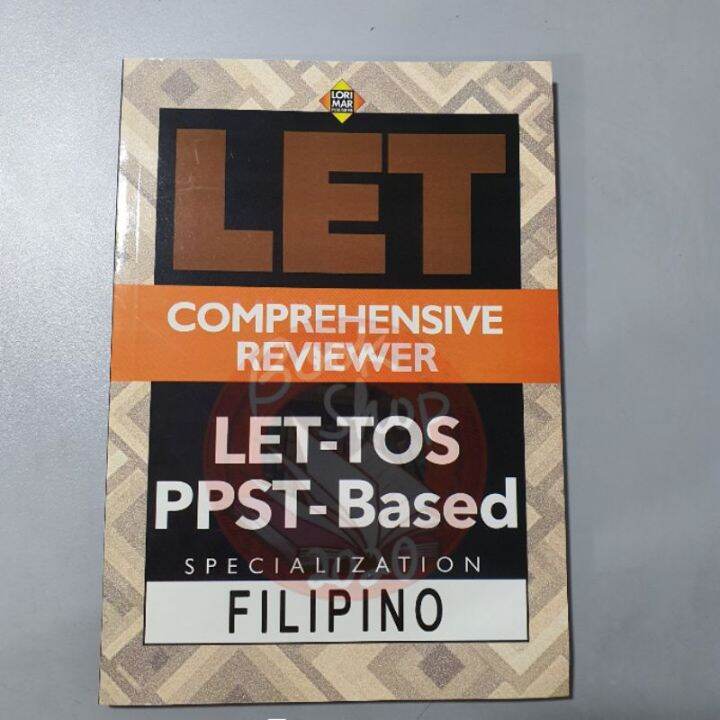 LET Comprehensive Reviewer FILIPINO | Lazada PH