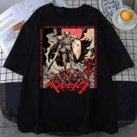 Skull Knight Berserk Mens Tshirts Japanese Manga Berserker Armor Aesthetic Tee Lover Vintage Anime Berserk Tshirts