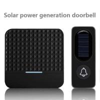 SEL ไฟโซล่าเซลล์ กริ่งโซล่าเซลล์ อเนกประสงค์ สีดำ (Solar Doorbell) โคมไฟพลังแสงอาทิตย์   Solar light  พลังงานแสงอาทิตย์