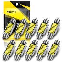 卐 AILEO Error Free 10x C5W C10W LED Bulb 31 36mm 39mm 42 Interior Reading Light Festoon Auto Dome License Plate Luggage Trunk Lamp