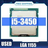 ใช้ Intel คอร์ของแท้เกือบใหม่ I5โปรเซสเซอร์3450 3.10GHz สี่คอร์6ม. ซ็อกเก็ต1155 LGA 1155 I5-3450 CPU SR0PF รองรับเมนบอร์ด B75