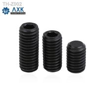 M1.6 M2 M2.5 M3 M4 M5 M6 DIN916 Black Carbon Steel Metric Thread Grub Screws Inner Hexagon Socket Set Screw Kimi 12.9 machine