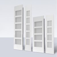 50/60/80mm Wide Perforated Sheet Aluminum Alloy Air Vent Perforated Sheet Web Plate Ventilation Grille Vents Perforated Sheet Hand Tool Parts  Accesso