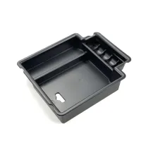 อุปกรณ์จัดแต่งทรงผมรถยนต์ Center Armrest Storage Tray For Porsche Macan Macan S Panamera