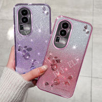 เคสแฟชั่นใหม่ลายกุหลาบนิรันดร์สำหรับ OPPO Reno 10 / Reno10 Pro / Reno10 Pro + เคสซิลิโคนนิ่มเคลือบอิเล็คโทรเพลท Oppo Reno เคสป้องกันเลนส์กล้อง10 5G OPPO Reno 10Pro บวก5G