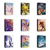 Anime Pokemon 240Pcs Vmax Game Card Collection Scarlet Violet Card Album Book Game Card Holder Binder Vmax Game Card Collection