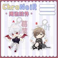 Anime Keychain Hololive Vtuber kanae Kuzuha Acrylic Keyring strap Figure Hanging Accessories 6cm