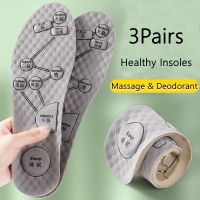 【jw】┇℗  Desodorante Saudável Palmilhas para Sapatos Massagem Acupoints Arch Suporte Plantar Fasciitis Template Palmilha Homens Mulheres Sapato Sole