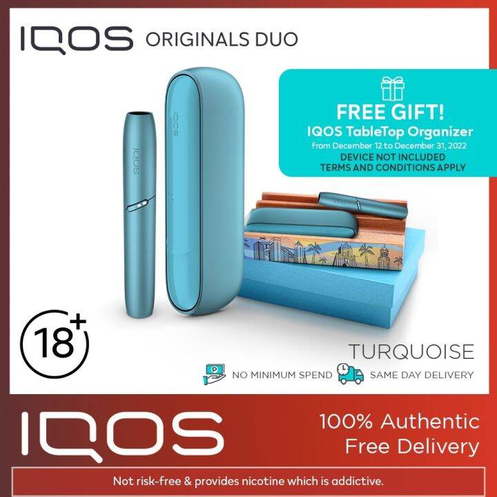 VAPER IQOS Originals DUO Kit Complete Set ECigarette Alternative FREE