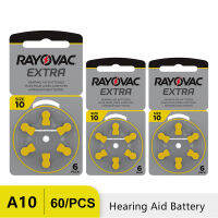 60ชิ้นเครื่องช่วยฟังแบตเตอรี่ A10 10A PR70ขนาด10 RAYOVAC พิเศษสังกะสีอากาศที่มีประสิทธิภาพสูงสังกะสีอากาศเครื่องช่วยฟัง