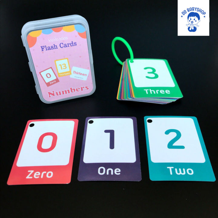 การ์ดคำศัพท์-เพื่อการเรียนรู้-เสริมสร้างพัฒนาการเด็ก-พร้อมกล่องเก็บ-english-flash-card