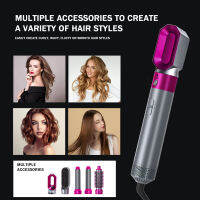 ใหม่ไฟฟ้าแปรงโรตารี่เครื่องเป่าผมหวี Hot Air Stylizer Curling Iron Modeling Tool Professional 5 In 1เครื่องมือจัดแต่งทรงผม