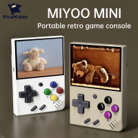 MIYOO วิดีโอเกม Palyers สำหรับ Powkiddy มินิแบบพกพาย้อนยุคเกมคอนโซลมือถือ2.8นิ้ว IPS HD Screen Gaming Emulator